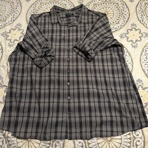 Synrgy casual dress shirt. Size 4XLT.